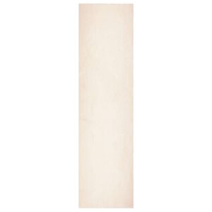 vidaXL Tapis de surface HUARTE Beige 300 x 80 cm Polyester