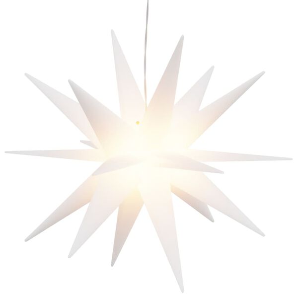 vidaXL Lumi&egrave;re de No&euml;l avec LED pliable blanc 43 cm