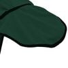 vidaXL Couverture &Eacute;quine Vert fonc&eacute; complet Polyester