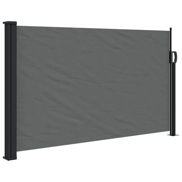 vidaXL Store lat&eacute;ral r&eacute;tractable Anthracite 117 x 300 cm