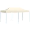 vidaXL Tente de f&ecirc;te 291 x 580 x 315 cm Cr&egrave;me Tissu Oxford