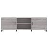 vidaXL Meuble TV sonoma gris 150x30x50 cm bois d'ingénierie