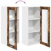 vidaXL Armoire suspendue Ch&ecirc;ne fum&eacute; 40 x 31 x 100 cm Bois d'ing&eacute;nierie