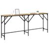 vidaXL Table console Ch&ecirc;ne artisanal 180 x 30 x 75 cm