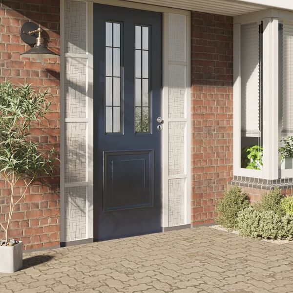 vidaXL Film pour fen&ecirc;tre d&eacute;poli motif d'&eacute;toiles 45x500 cm PVC