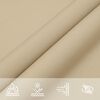 vidaXL Voile de parasol tissu oxford triangulaire 2,5x2,5x3,5 m beige