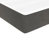vidaXL Matelas de lit à ressorts ensachés gris foncé 120x190x20 cm