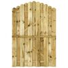 vidaXL Portail de jardin Bois de pin impr&eacute;gn&eacute; 100x150 cm