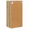 vidaXL Armoire suspendue Ch&ecirc;ne artisanal 40 x 29,5 x 80 cm