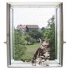 Kerbl Filet de protection pour chat 4x3 m Transparent