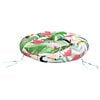 vidaXL Coussin rond multicolore &Oslash; 60 x11 cm tissu oxford