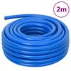 vidaXL Tuyau d'air bleu 0,7" 2 m PVC