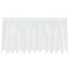 vidaXL Rideau en Dentelle Blanc 100 x 300 cm Polyester