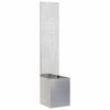 vidaXL &Eacute;cran de confidentialit&eacute; de jardin Argent 32 x 32 x 150 cm