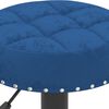vidaXL Tabourets de bar lot de 2 bleu velours