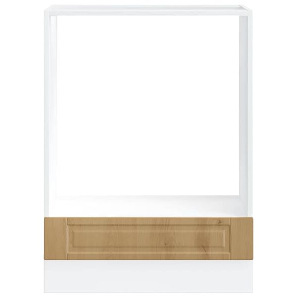 vidaXL Armoire &agrave; four Porto ch&ecirc;ne artisanal bois d'ing&eacute;nierie