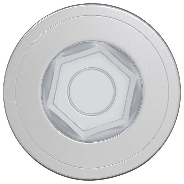 vidaXL Vis confirmat 2100 pcs Argent&eacute; M&eacute;tал