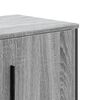 vidaXL Meuble TV sonoma gris 180x34x41 cm bois d'ing&eacute;nierie