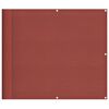 vidaXL Paravent de balcon couleur terre cuite 90 x 700 cm 100 % polyester Oxford