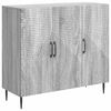 vidaXL Buffet Sonoma gris 89 x 34,5 x 80 cm Bois d'ing&eacute;nierie