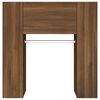 vidaXL Armoire de couloir Chêne marron 97,5x37x99 cm Bois d'ingénierie