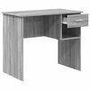 vidaXL Bureau Sonoma gris 90 x 49.5 x 75 cm Bois d'ingénierie