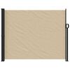 vidaXL Auvent latéral rétractable beige 160x500 cm