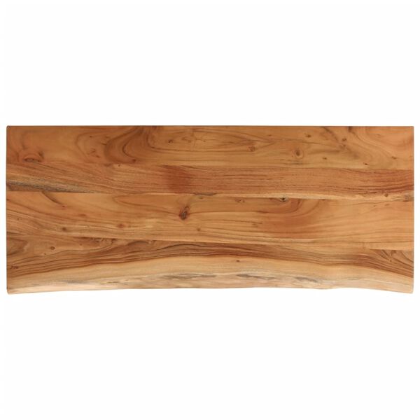 vidaXL Dessus de table 90x40x2,5 cm rectangulaire bois massif acacia