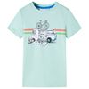 T-shirt pour enfants menthe claire 92