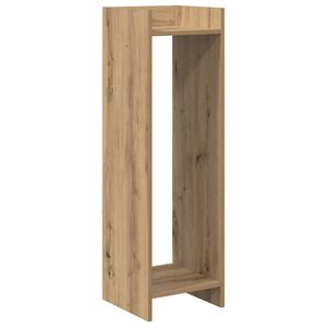 vidaXL Support de Plante Ch&ecirc;ne Artisanal 30 x 30 x 100 cm