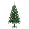 vidaXL Sapin de No&euml;l artificiel Vert 150 cm PVC, Acier et Plastique