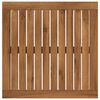 vidaXL Plateau de table 48,5 x 49 x 2 cm Rectangulaire Naturel