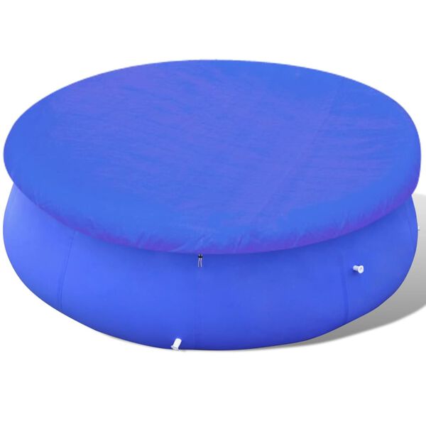 vidaXL Couverture de piscine PE Ronde 460 cm 90 g/m&sup2;