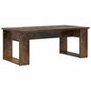 vidaXL Ensemble de tables basses 2 pcs Ch&ecirc;ne fum&eacute; Bois d'ing&eacute;nierie
