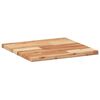 vidaXL Dessus de table carr&eacute; 40x40x2 cm bois massif d'acacia