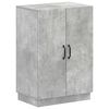 vidaXL Cabinet &agrave; chaussures HOORN 59,5 x 39,5 x 87 cm Gris b&eacute;ton