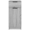 vidaXL Armoire de bureau Sonoma gris 33,5x50x75 cm Bois d'ing&eacute;nierie