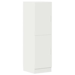 vidaXL Armoire de cuisine blanc 38x41,5x131,5 cm bois d'ing&eacute;nierie