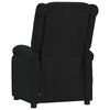 vidaXL Fauteuil électrique de massage Noir Tissu