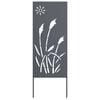 vidaXL &Eacute;cran de confidentialit&eacute; de jardin Anthracite 50 x 140 cm