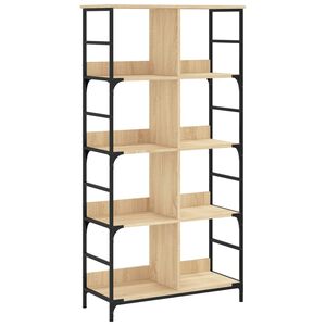 vidaXL Biblioth&egrave;que ch&ecirc;ne sonoma 78,5x33x153 cm bois d'ing&eacute;nierie