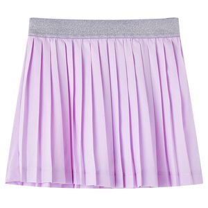 Jupe pliss&eacute;e pour enfants lila 104