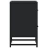 vidaXL Tables de chevet 2 pcs noir 40x31x50 cm bois d'ingénierie