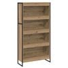 vidaXL Biblioth&egrave;que 80 x 30 x 155 cm Bois d'ing&eacute;nierie Ch&ecirc;ne artisan