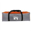 vidaXL Tente de cabine familiale 6 personnes gris orange imperméable