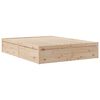 vidaXL Cadre de lit sans matelas 160x200 cm bois massif de pin