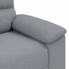 vidaXL Fauteuil gris clair 100x81x84 cm tissu