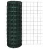 vidaXL Cl&ocirc;ture euro Acier 10 x 0,8 m Vert