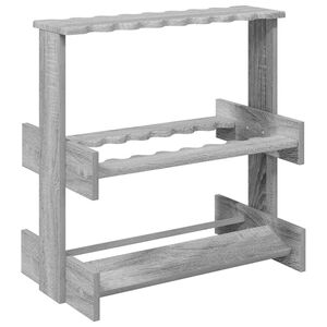 vidaXL Support de queue de billard Bois d'ing&eacute;nierie 60 x 35 x 60 cm