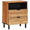 vidaXL Cabinet de chevet Marron 50 x 33 x 62 cm Bois d'acacia massif